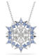 Swarovski Κολιέ Επιχρυσωμένο Μπλε