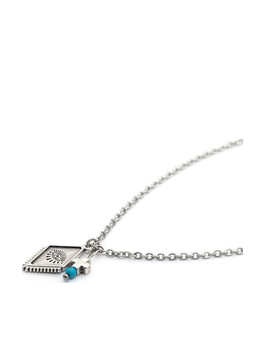 Irmelia Necklace Eye Made of Steel