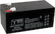 Yes Power Μπαταρία UPS με Χωρητικότητα 3.4Ah και Τάση 12V