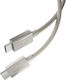 Spigen USB 2.0 Kabel USB-C männlich - USB-C 60W Beige 1,5m ACA10419