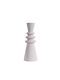 Espiel Decorative Ceramic White Vase 11.5x11.5xH28.5cm
