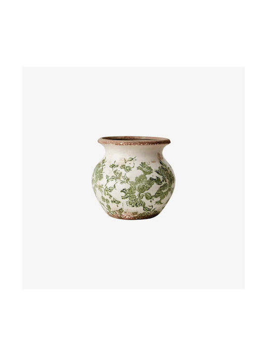 Phos & Gaia Decorative Ceramic Vase Victoria Ecru