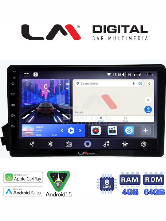 LM Digital Car Audio System for SsangYong Actyon / Kyron 2006>2015 Bluetooth USB Wi-Fi GPS Apple CarPlay Android Auto