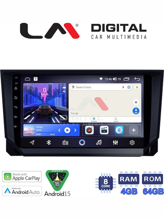 LM Digital Car Audio System for Seat Ibiza / Arona 2018 Bluetooth USB Wi-Fi GPS Apple CarPlay Android Auto