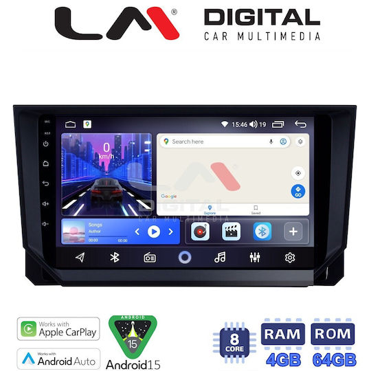 LM Digital Ηχοσύστημα Αυτοκινήτου για Seat Ibiza / Arona 2018 (Bluetooth/USB/WiFi/GPS/Apple-Carplay/Android-Auto)