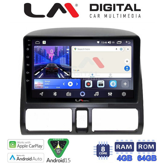 LM Digital Ηχοσύστημα Αυτοκινήτου για Honda CR-V 1996-2006 (Bluetooth/USB/WiFi/GPS/Apple-Carplay/Android-Auto)