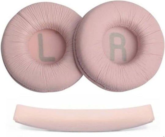 Jbl T450 T450bt T500bt T510bt Jr300bt Tune 600 Planetink Earpads + Headband Pink 3 Pieces Replacement Cushions – Left Right Headband – Protein Leather Pl-jbl450-hpi