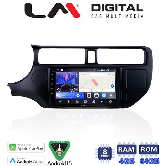 LM Digital Car Audio System for Kia Rio 2015 Bluetooth USB Wi-Fi GPS Apple CarPlay Android Auto