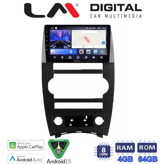 LM Digital Ηχοσύστημα Αυτοκινήτου για Jeep Commander 2007 2009 (Bluetooth/USB/WiFi/GPS/Apple-Carplay/Android-Auto)