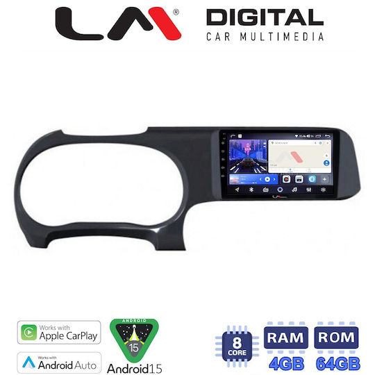 LM Digital Car Audio System for Hyundai i10 2020 Bluetooth USB Wi-Fi GPS Apple CarPlay Android Auto