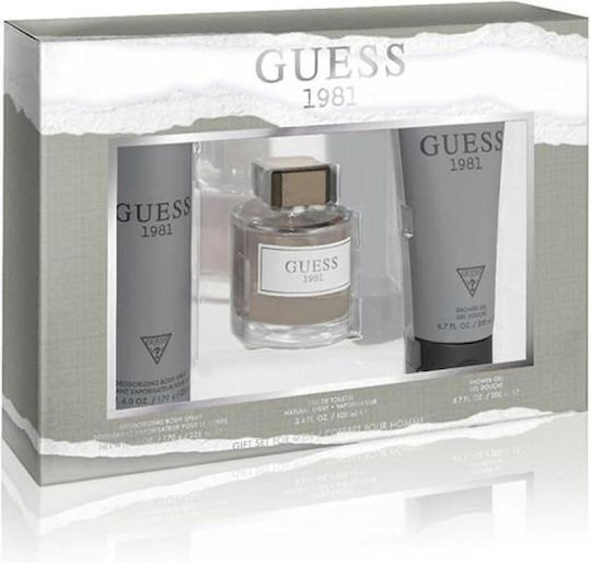 Guess Guess 1981 Herren Duftset mit Eau de Toilette