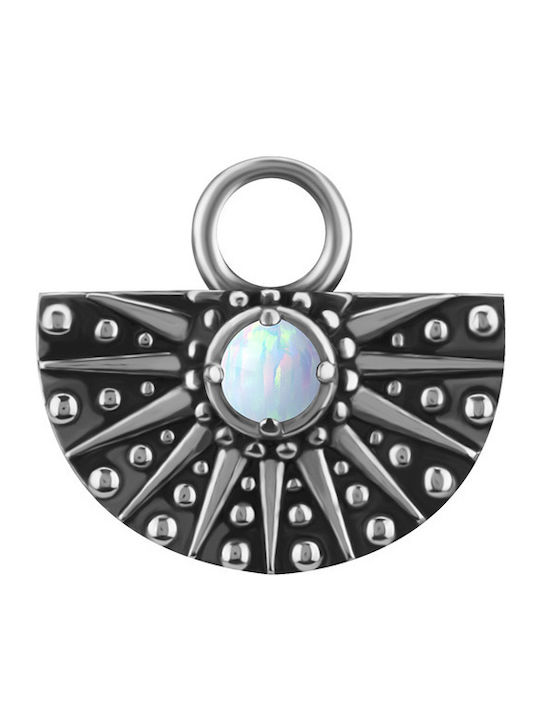 Crazy Needles Charm από Ασήμι
