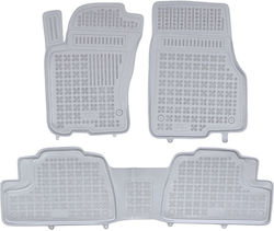 Mercedes Ml W163 1998-2005 Λαστιχένια Γκρι Πατάκια Σκαφάκια Rezaw Plast 3τμχ