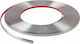 Dekorative Matt Chrome Streifen 21mm Flexible Selbstklebend