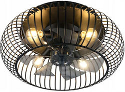 Trio Lighting 61cm με Φως Μαύρος R66884032 Trio Lighting 61cm με Φως Μαύρος R66884032