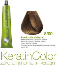 Bbcos Keratin Color 8/00 Ξανθό Ανοιχτό Έντονο