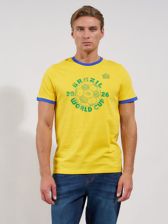 Admiral Athletic T-shirt Yellow