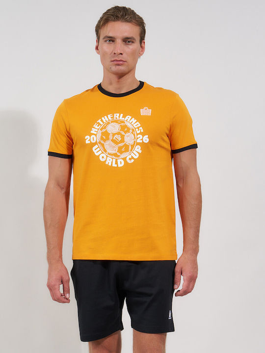 Admiral Athletic T-shirt Orange