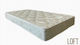 Loft Semi-Double Orthopedic Mattress 120x200x20cm with Springs