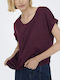 Women's Blouse Burgundy
