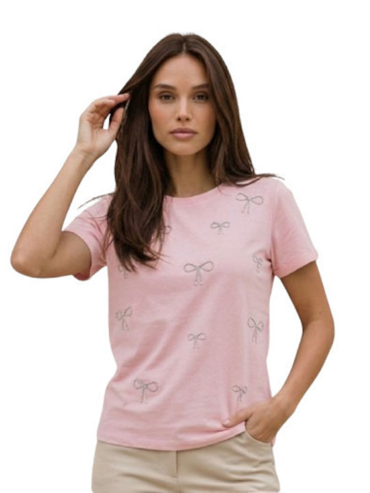Derpouli Women's T-shirt Pink
