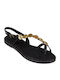 Women's Flat Sandals Black