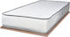 Galaxy Einzeln Orthopädische Matratze 100x200x25cm mit Bonell-Federn