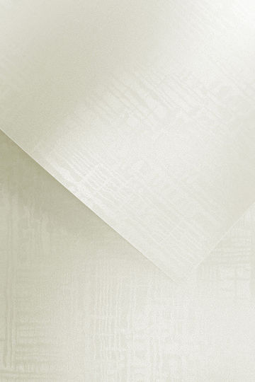 Dekoratives Satinpapier Weiß 220g 20 Stück Galeria Papieru 201104