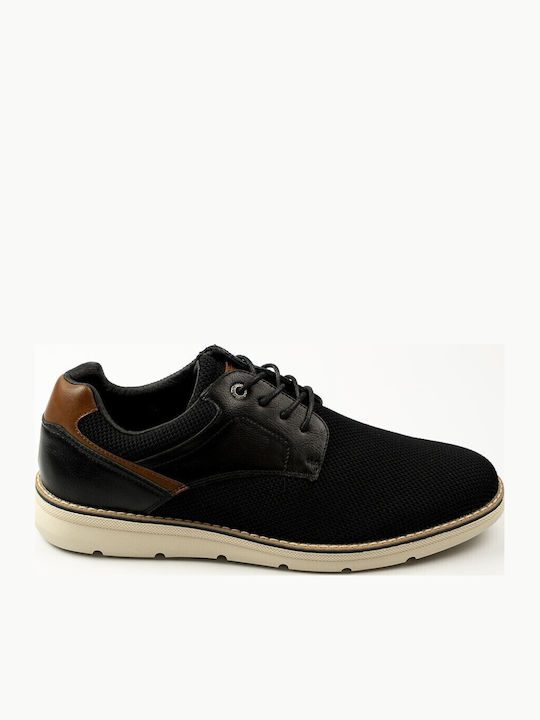 Fshoes Ανδρικά Casual Παπούτσια Μαύρα