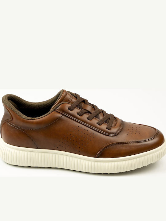 Fshoes Pantofi Casual Pentru Bărbați Maro