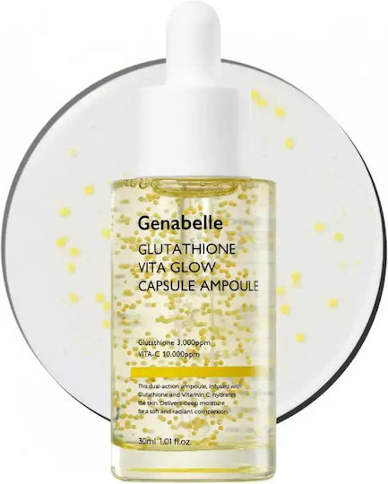 genabelle glutathione Wholesale Brightening Ampoule Mask 25ml*5pcs Helps tissue building and repair Genabelle Glutathione Vita Glow Ampoule