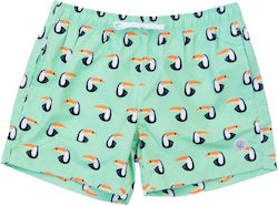 Badawii Kids Swimwear Swim Shorts Paradise Toucan