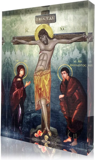 η Σταύρωση Του Ιησού Χριστού Εικόnen Plexiglass