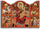 Heiligenikone Maria Entroni Triptychon 20x29cm