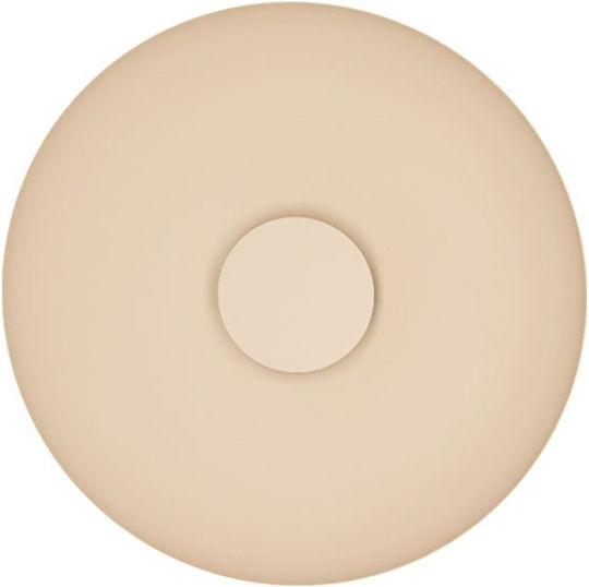 Zambelis Lights Aplica Modernă de Perete cu LED Integrat și Lumină Albă Caldă, Roz, 45x11 cm