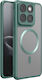 Avizar Handyhülle Motorola Edge 70 Fusion Verstärkt Kompatibel mit Magsafe Grüne