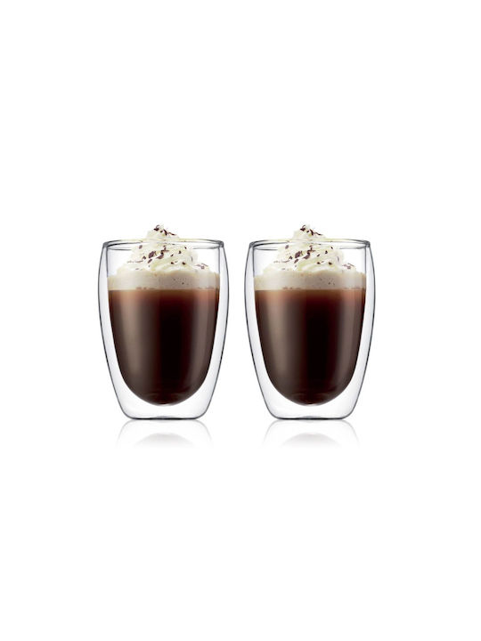 Bodum Set Coffee/Freddo Glasses in Brown Color 350ml 2pcs