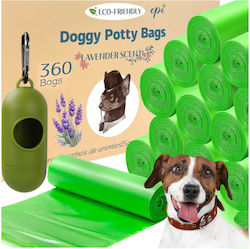 Biodegradable Dog Waste Bags 360 Pcs Bio + Petjet Case