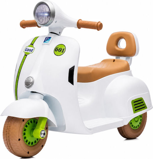 Kids Vespa Electric 6 Volt White