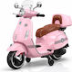Kids Vespa Electric 12 Volt Pink