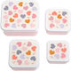 A Little Lovely Company Plastic Kids' Dinner Set
