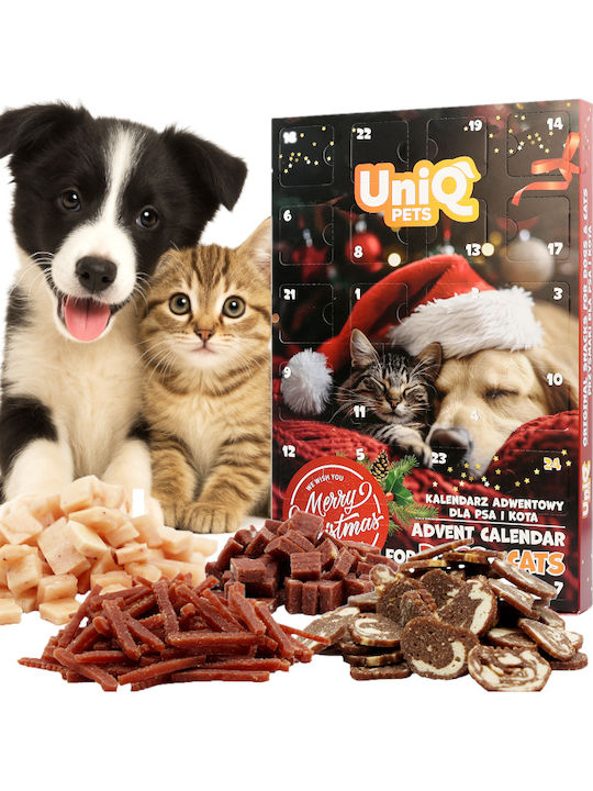 Uniq Haustier Weihnachts-Adventskalender Leckereien Für Hunde Katzen
