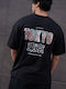 Short Sleeve Black Blouse