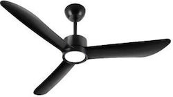 Kerosun Deckenventilatoren Mit Leuchte Schwarz Kerosun Deckenventilatoren Mit Leuchte Schwarz