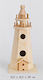 Christening Favor with Decorative Wood Element