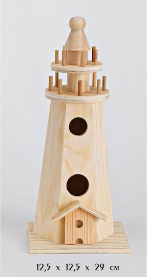Christening Favor with Decorative Wood Element