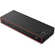 Lenovo ThinkPad USB4 Dock 5000 Dock Docking Station με Μαύρο