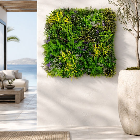 My Home Luxury Artificial Foliage Panel 1x1m