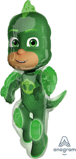 Μπαλόνι Φοιλ Σχήμα Pj Masks Gekko 53εκ X 93εκ