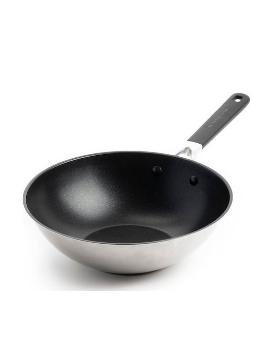 Kitchenaid Τηγάνι από Ανοξείδωτο Ατσάλι 28cm
